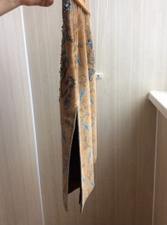 Юбка бархат