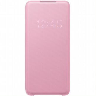 Чехол LED View Cover для Samsung S20+ pink