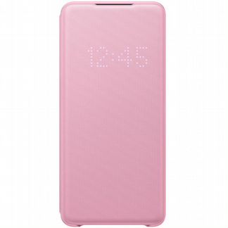 Чехол LED View Cover для Samsung S20+ pink