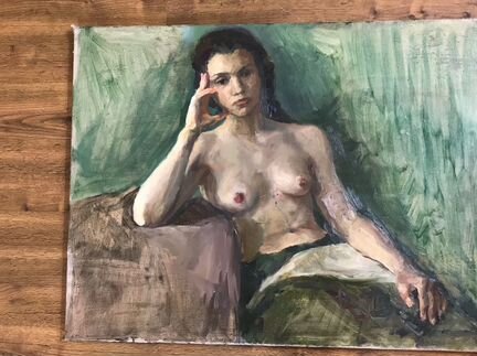 Картина обнаженной девушки