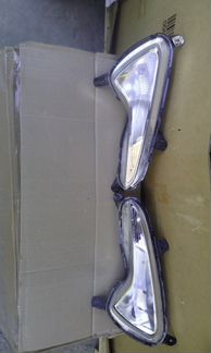 Противотуманная фара Хендай Солярис 2015