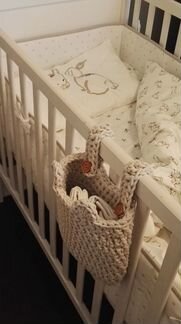 Кармашек для детской кроватки