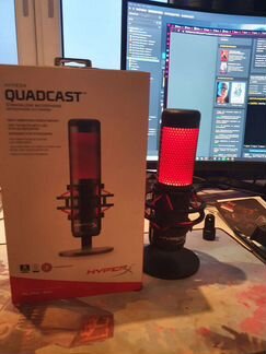 Микрофон hyperx quadcast
