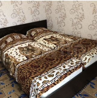 Кровать 2 спальная с матрацами