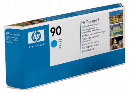 Печатающая головка HP 90 (C5055A) Cyan