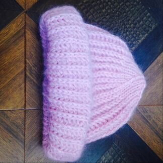 Шапка варежки ручной работы