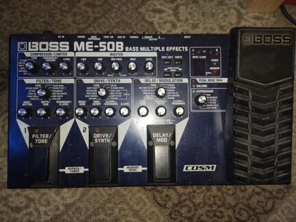Гитарный процессор boss me-50b