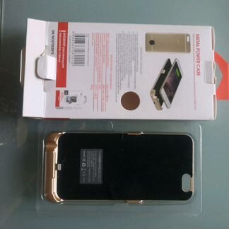 Power case для iPhone 6 gold