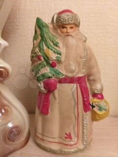 Резиновый дед мороз СССР красный треугольник