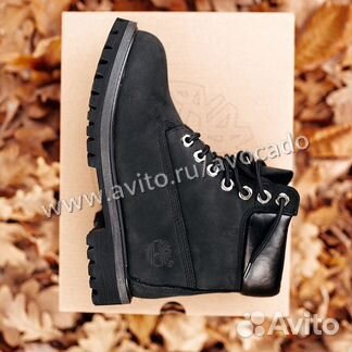 Черные ботинки