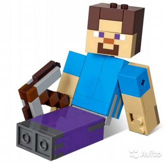 Конструктор bela 11166 Стив с попугаем