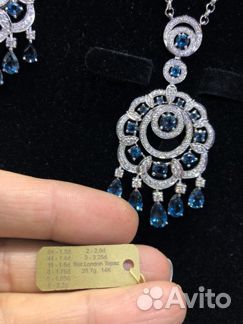 Роскошное Колье и серьги Graff из золота