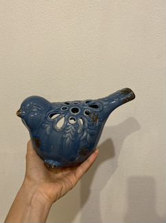 Подсвечники-статуэтки птицы