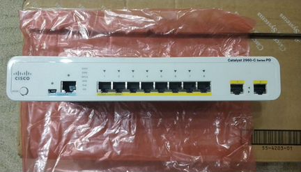 Коммутатор Cisco WS-C2960CPD-8PT-L Россия/1шт/Новы