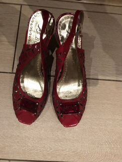 Туфли красные как новые