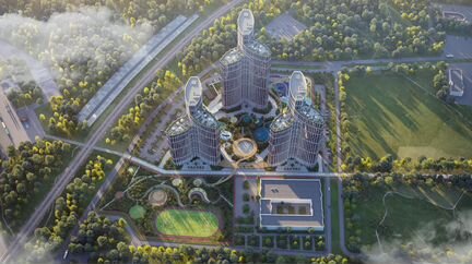 Квартира-студия, 68.4 м², 17/39 эт.