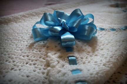 Плед ручной работы для новорожденного