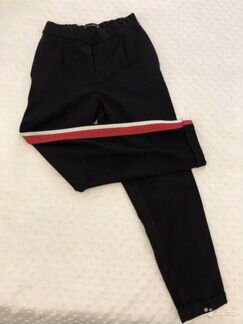 Брюки с полосками