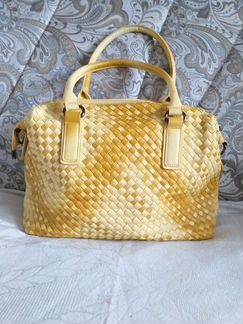 Сумка яркая канареечная