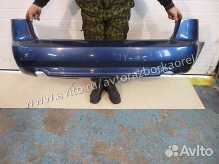 Бампер задний ауди а4 б7 универсал S-line