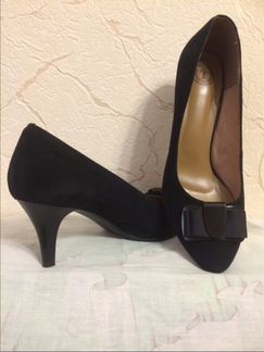 Замшевые туфли