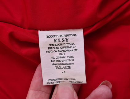 Пальто Elsy Италия 2A на рост 98-104