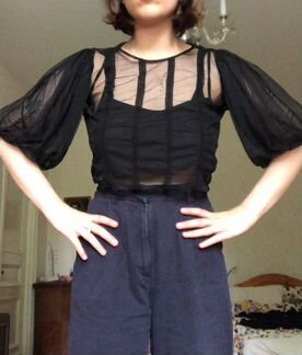 Блуза-топ zara