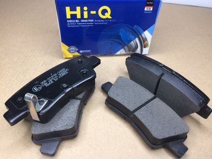 Колодки задние Хендай Солярис Киа Рио Hi-Q
