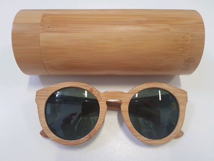 Очки из натурального дерева