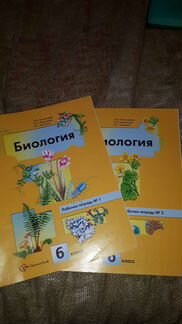 Биология рабочие тетради 6 класс