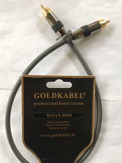 Цифровой аудио кабель Goldkabel Profi Koax