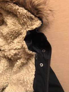 Парка Bershka зимняя куртка