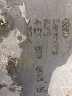 Патрубок воздушного фильтра Audi A8 4E