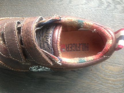 Hilfiger ботинки кроссовки нат.кожа