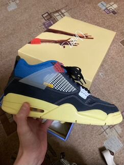 Air jordan 4 x union la off noir