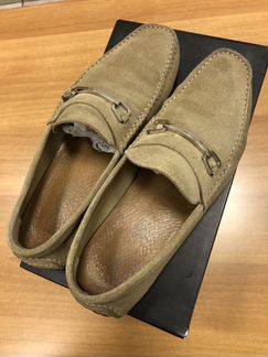 Мокасины муж moschino замша р. 43 стелька 28,5 см