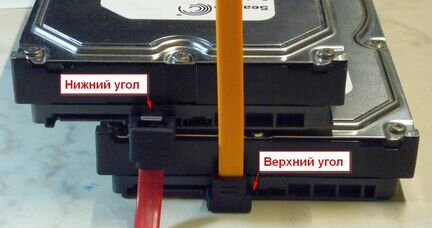 Короткие и угловые кабели SATA, любой угол