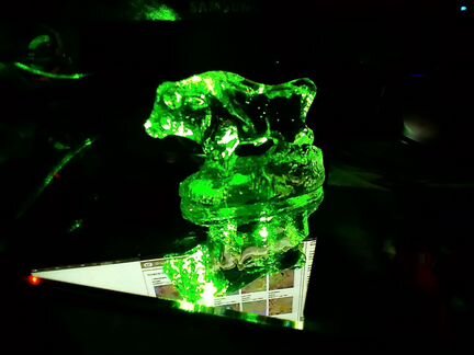 Лазерный излучатель зелёный