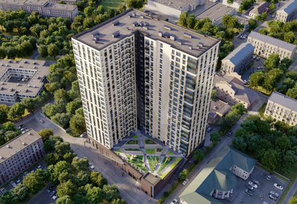 1-к квартира, 43.6 м², 10/24 эт.