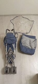 Прогулочная коляска Babyton Sport Blue melange