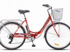 Велосипед складной Pilot-850 красный