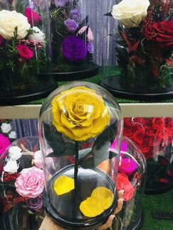 Роза в колбе фирменная оптом