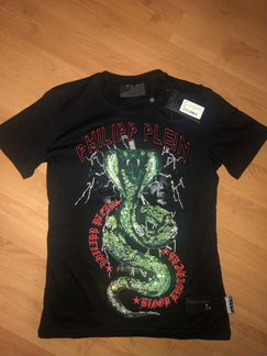 Футболка Philipp Plein кобра стразы оригинал