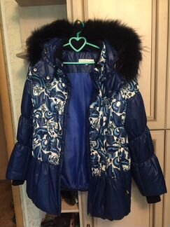 Куртка 62 с мехом осень-зима