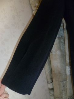 Пальто Maxco Италия р.44-46 шерсть+ангора, синее