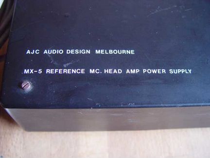 AJC MX-5 Audio Design Reference mctr MC Head AMP