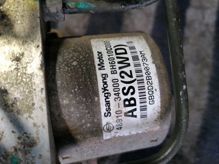 Блок abs передний Ssang Yong New Actyon 2010