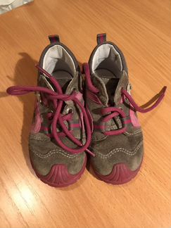 Ботинки superfit 21 размер замша девочка