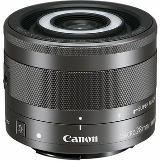 Canon EF-M 28mm f/3.5 IS STM Macro новый