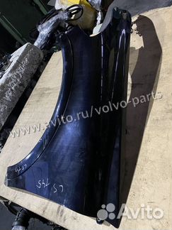 Крыло переднее левое Черное Volvo C30 2010-2014